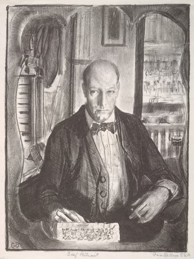 Autoritratto di George Wesley Bellows da George Wesley Bellows
