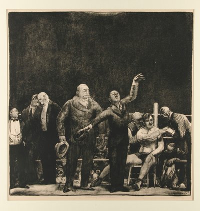 Presentazione di John L. Sullivan da George Wesley Bellows