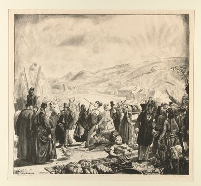 Fiera Irlandese da George Wesley Bellows