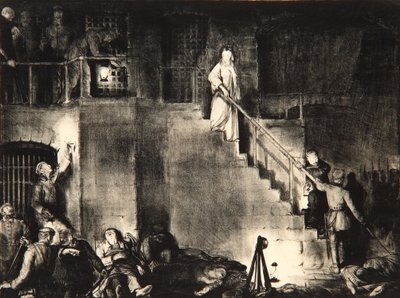 Omicidio di Edith Cavell da George Wesley Bellows