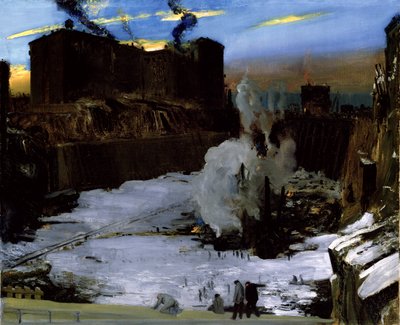 Scavi della stazione Pennsylvania da George Wesley Bellows
