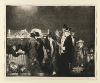Preliminari al Grande Incontro, No. 8 da George Wesley Bellows