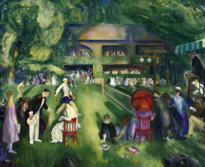 Realismo: Tennis a Newport da George Wesley Bellows