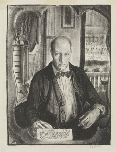 Autoritratto, 1921 da George Wesley Bellows