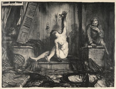 La sigaretta: serie di guerra da George Wesley Bellows