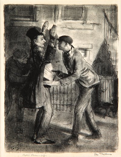 La rapina, 1921 da George Wesley Bellows