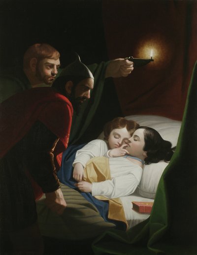 Omicidio dei Principi, c.1833-34 da George Whiting Flagg