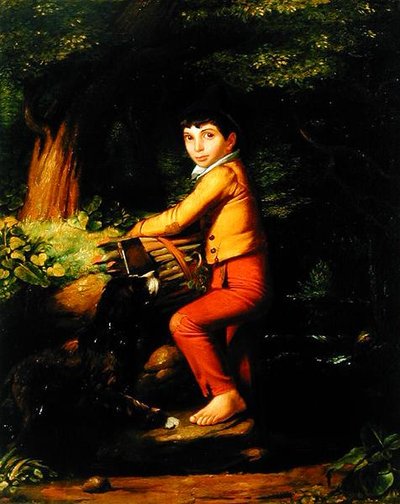 Il Taglialegna, c.1835 da George Whiting Flagg