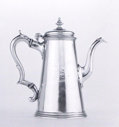 Caffettiera (argento) da George Wickes