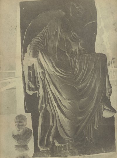 Basso rilievo della Vittoria senza ali, recentemente trovato, 1848 da George Wilson Bridges