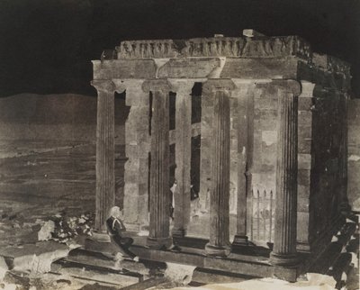 Tempio della Vittoria senza ali, recentemente restaurato, 1848 da George Wilson Bridges