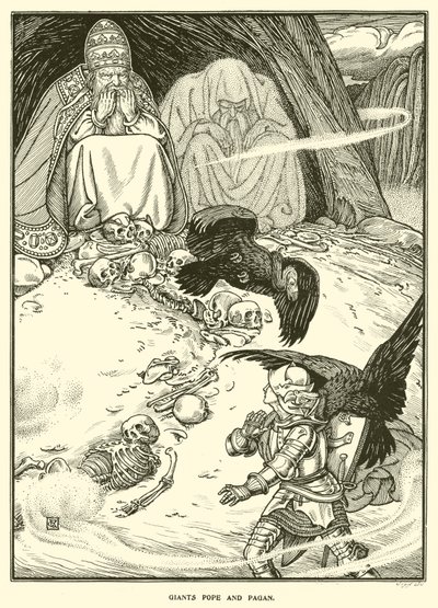 Giganti Papa e Pagano da George Woolliscroft Rhead