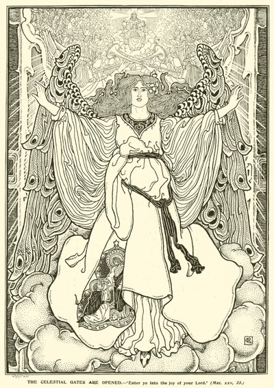 Le Porte Celesti sono Aperte da George Woolliscroft Rhead
