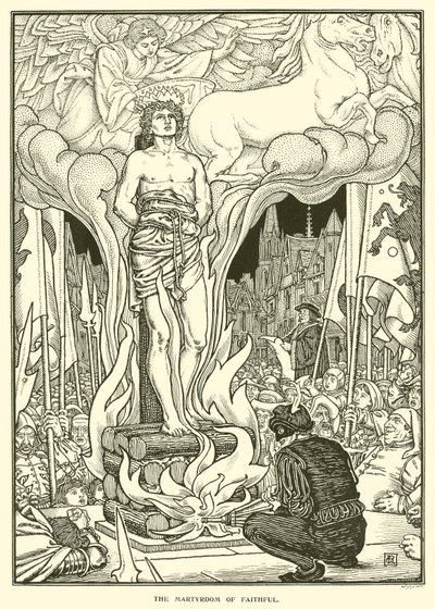 Il martirio di Fedele da George Woolliscroft Rhead
