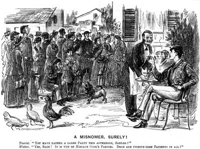 Un errore di denominazione, sicuramente!, 1880 da George du Maurier