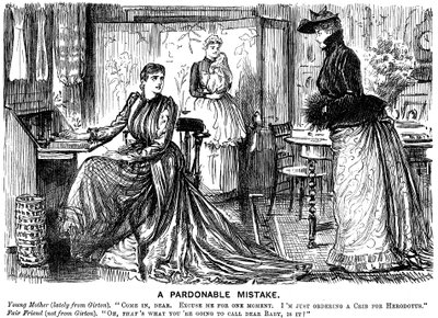 Un errore perdonabile, 1889 da George du Maurier