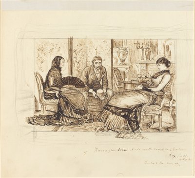"Barrington sopportò tutto con pazienza esemplare" da George du Maurier