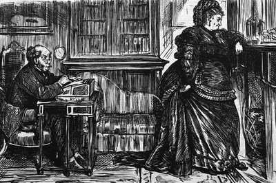 Tempo di censimento di nuovo da George du Maurier