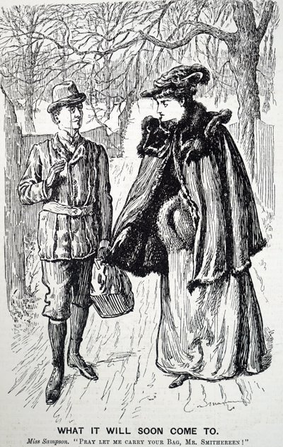 I comportamenti della donna moderna da George du Maurier