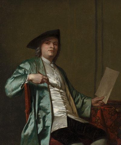 Ritratto di Cornelis Ploos van Amstel, c.1758 da George van der Mijn
