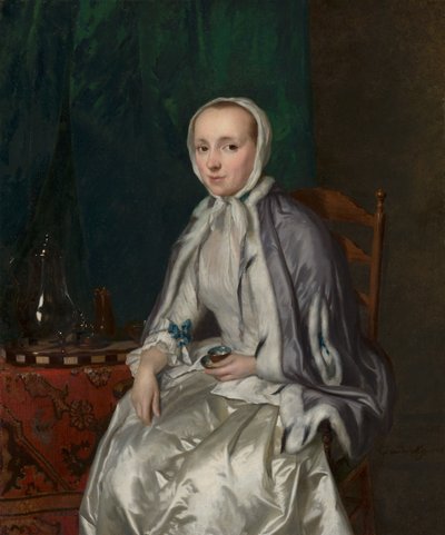 Ritratto di Elisabeth Troost, c.1758 da George van der Mijn