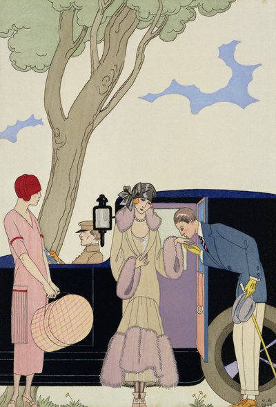 Invidia da Georges (after) Barbier