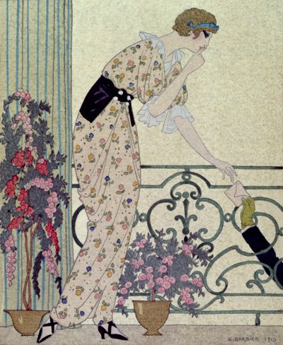 "Gazette du Bon Ton", tavola di costume da "N