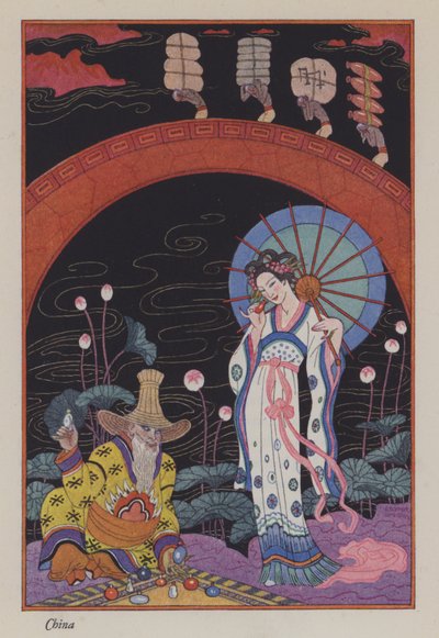 Il romanticismo del profumo: Cina da Georges (after) Barbier