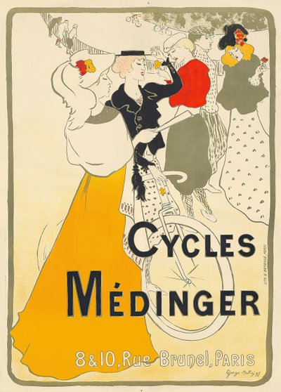 Cicli Médinger, 1897 da Georges Alfred Bottini