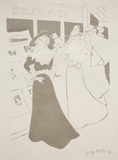 Galleria Sagots, 1898 da Georges Alfred Bottini