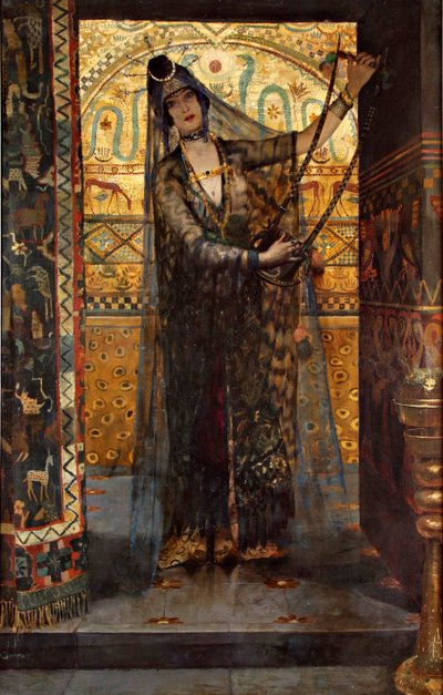 Salammbô, 1886 da Georges Antoine Rochegrosse