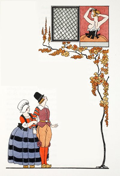 Ammirazione da lontano da Georges Barbier