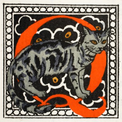 C per Gatto da Georges Barbier