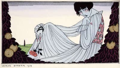 Contemplazione da Georges Barbier