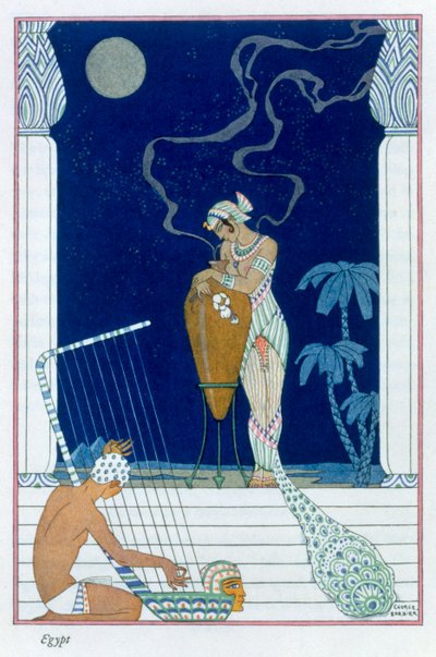 Egitto da Georges Barbier
