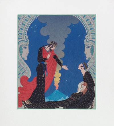 Empedocle, Dio supposto da Georges Barbier
