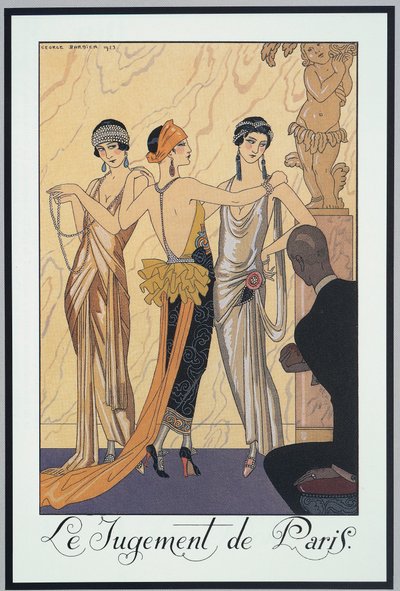 Falbalas et Fanfreluches, Almanacco per il 1924, Il giudizio di Paride da Georges Barbier