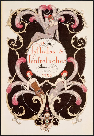 Falbalas et Franfreluches, almanacco di moda da Georges Barbier