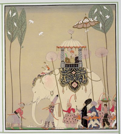 Processione imperiale da Georges Barbier