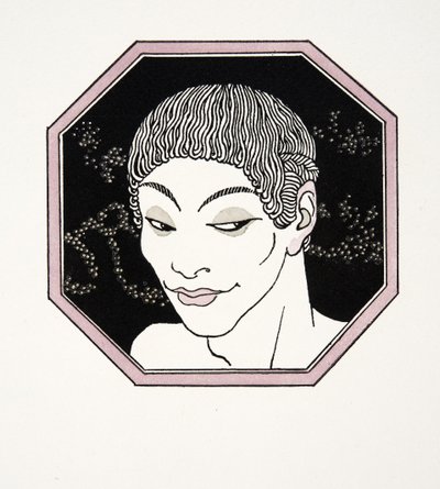 Le Tombeau des Naiades, illustrazione da Les Chansons de Bilitis, di Pierre Louys, pub. 1922 da Georges Barbier