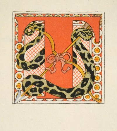 Lettera "T", illustrazione da 