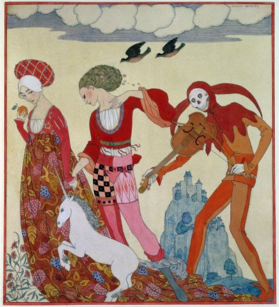Amore, desiderio e morte da Georges Barbier
