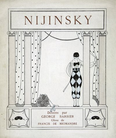 Nijinsky, pagina del titolo, dalla serie 