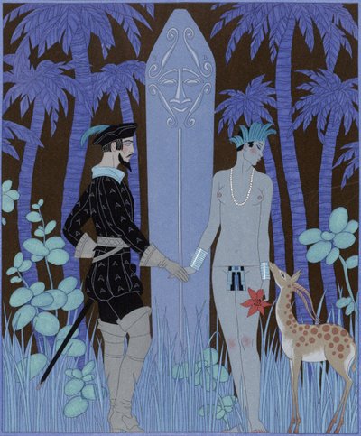 Pocahontas, Principessa da Georges Barbier