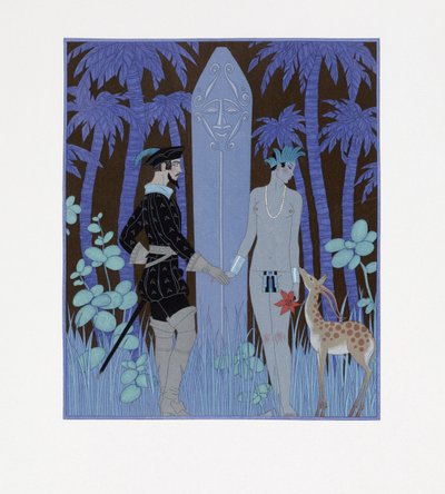 Pocahontas, Principessa da Georges Barbier