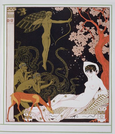 Venere, o La bella Elena da Georges Barbier