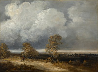 Paesaggio con cavaliere da Georges Bernard Michel