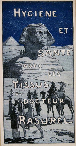 Pubblicità per le bende del Dottor Rasurel da Georges Bertin Scott