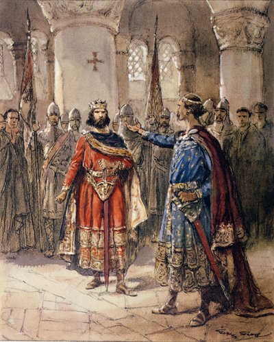 Ugo I Capeto, Re di Francia e Adalberto di Perigord, da 
