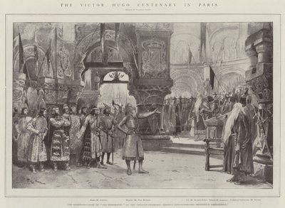 Il centenario di Victor Hugo a Parigi da Georges Bertin Scott